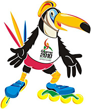 Rulluisu MM 2010 maskott